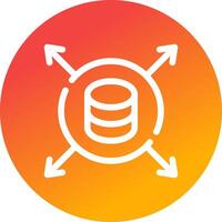Data Driven Creative Icon Design vector
