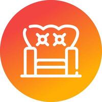 Armchair Creative Icon Design vector