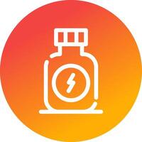 Energy Drink Creative Icon Design vector