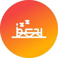 Sleep Creative Icon Design vector