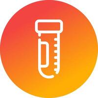 Test Tube Creative Icon Design vector