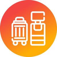 Self Check In Creative Icon Design vector