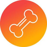 Bone Creative Icon Design vector