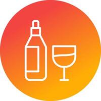 Wine Creative Icon Design vector