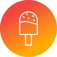 Ice Cream Creative Icon Design vector