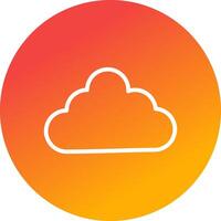 Cloud Creative Icon Design vector