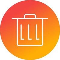 Recyclebin Creative Icon Design vector