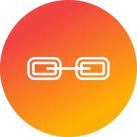 Link Creative Icon Design vector