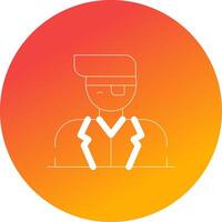 Eye Patch Creative Icon Design vector