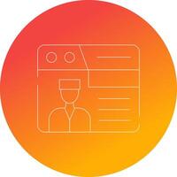 Documentation Portal Creative Icon Design vector