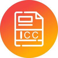 ICC Creative Icon Design vector