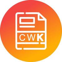 CWK Creative Icon Design vector