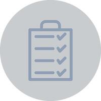 Checklist Creative Icon Design vector