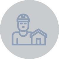 Engineer Creative Icon Design vector