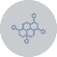 Molecule Creative Icon Design vector