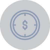 Money Hour Creative Icon Design vector