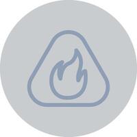 Flame Creative Icon Design vector