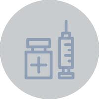 Vaccination Creative Icon Design vector