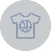 diseño de icono creativo de camisa vector