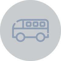 Minivan Creative Icon Design vector