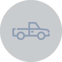 Pickup Truck Creative Icon Design vector