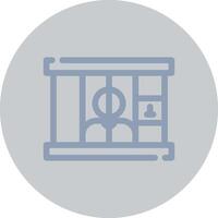 Prison Creative Icon Design vector