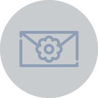 Envelope Creative Icon Design vector