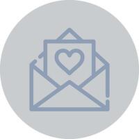 Love Letter Creative Icon Design vector