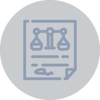 Law Creative Icon Design vector