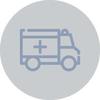 Ambulance Creative Icon Design vector