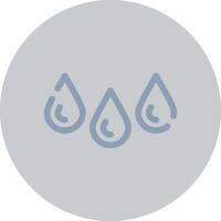 Drops Creative Icon Design vector