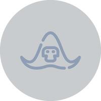 diseño de icono creativo de sombrero vector