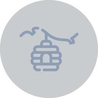Hive Creative Icon Design vector