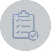 Quality Control Creative Icon Design vector