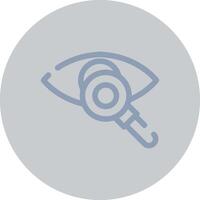 Eye Test Creative Icon Design vector