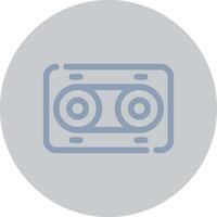 Vhs Creative Icon Design vector