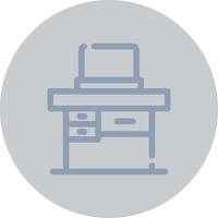 Workplace Creative Icon Design vector