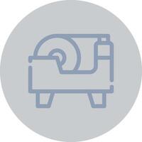 Tape Dispenser Creative Icon Design vector