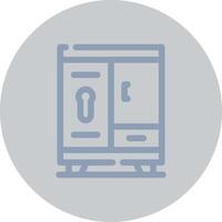 Closet Creative Icon Design vector