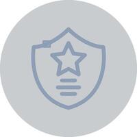 Sheriff Creative Icon Design vector