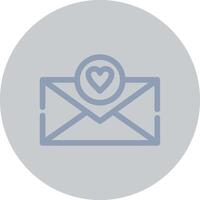 Love Letter Creative Icon Design vector