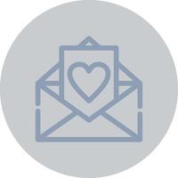 Love Letter Creative Icon Design vector