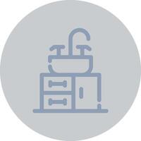 Cabinet Creative Icon Design vector