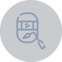 Welding Mask Creative Icon Design vector