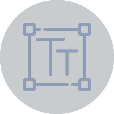 Type Creative Icon Design