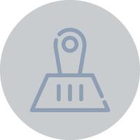 Garbage Picker Creative Icon Design vector