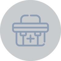 First Aid Kit Creative Icon Design vector