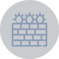 Barbed Wire Creative Icon Design vector