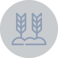 Wheat Creative Icon Design vector