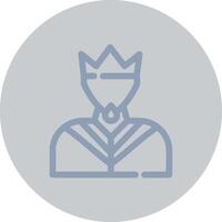 King Creative Icon Design vector